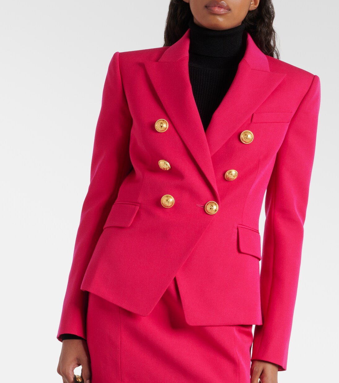 Minirock aus Schurwolle | Balmain