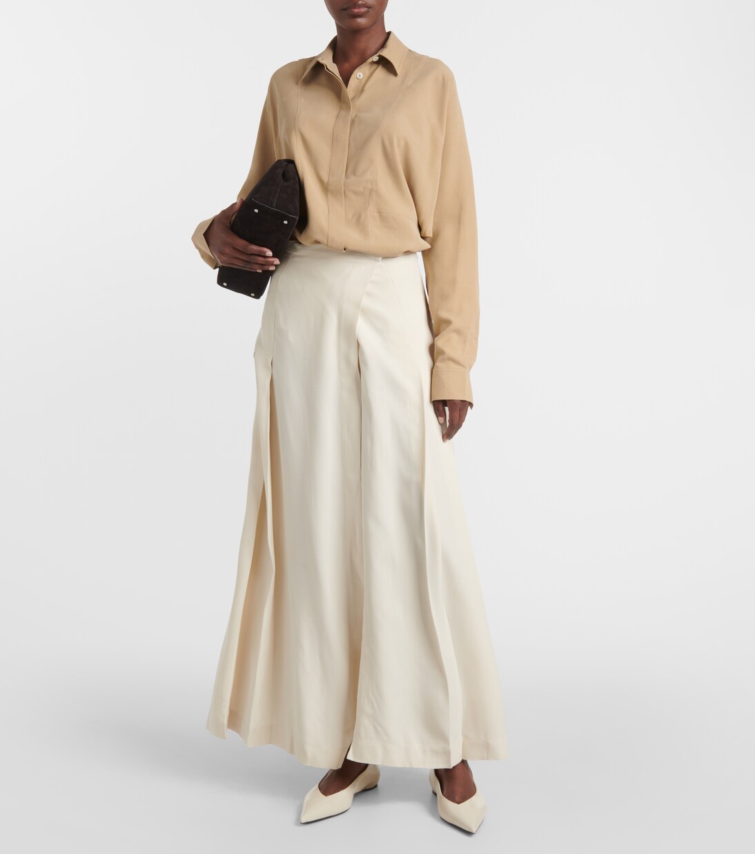 Maxirock aus Crêpe | Toteme