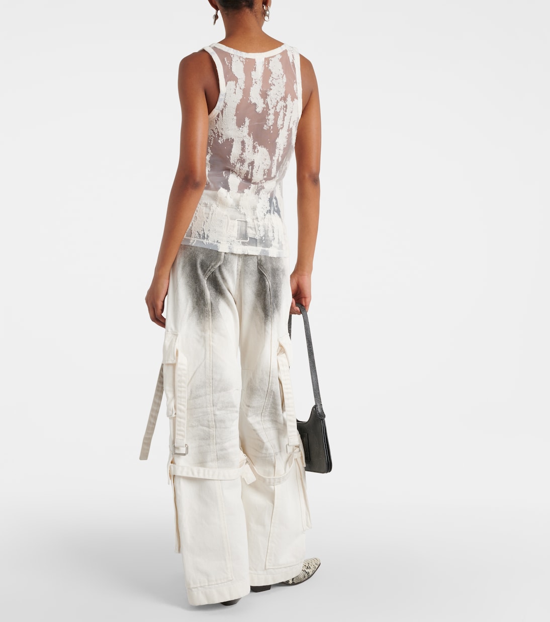 Ejoan cotton-blend tank top | Acne Studios