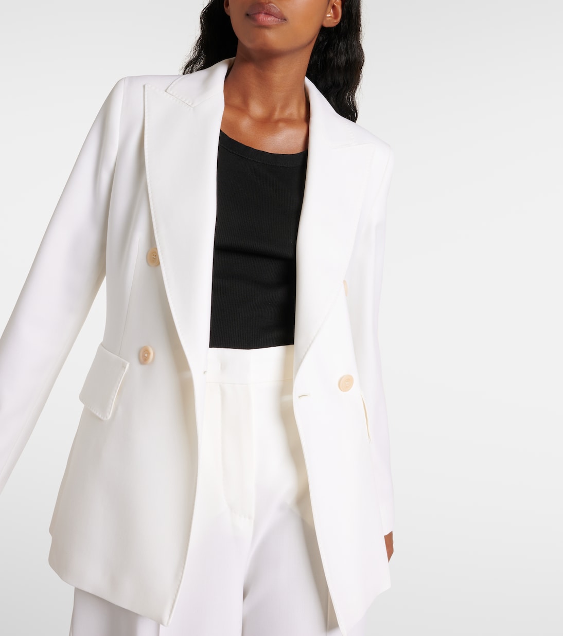 Blazer Osanna in gabardine di lana | Max Mara