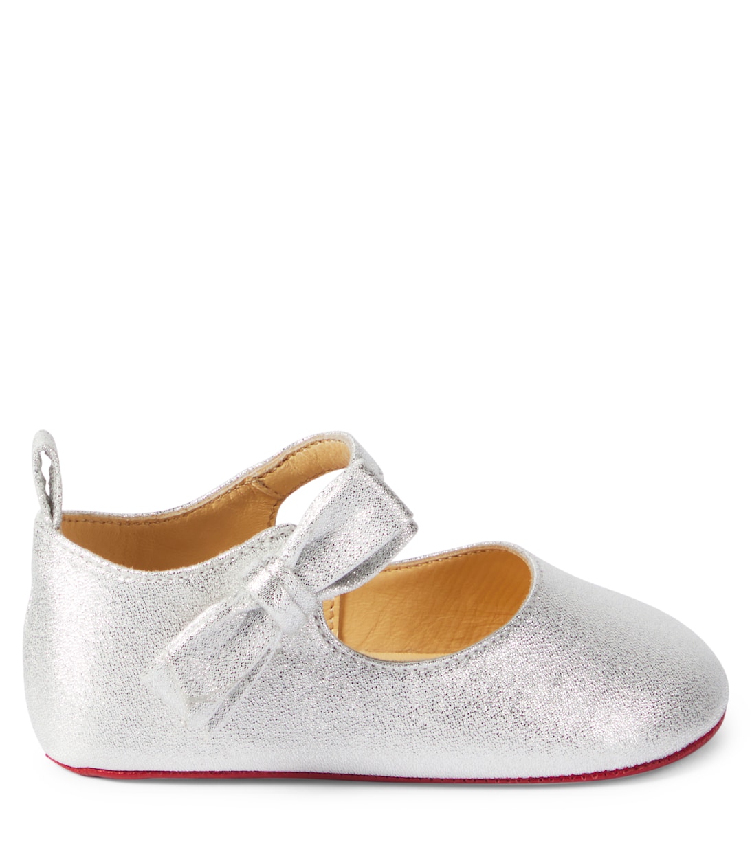 Lou Babe leather ballet flats | Christian Louboutin Kids