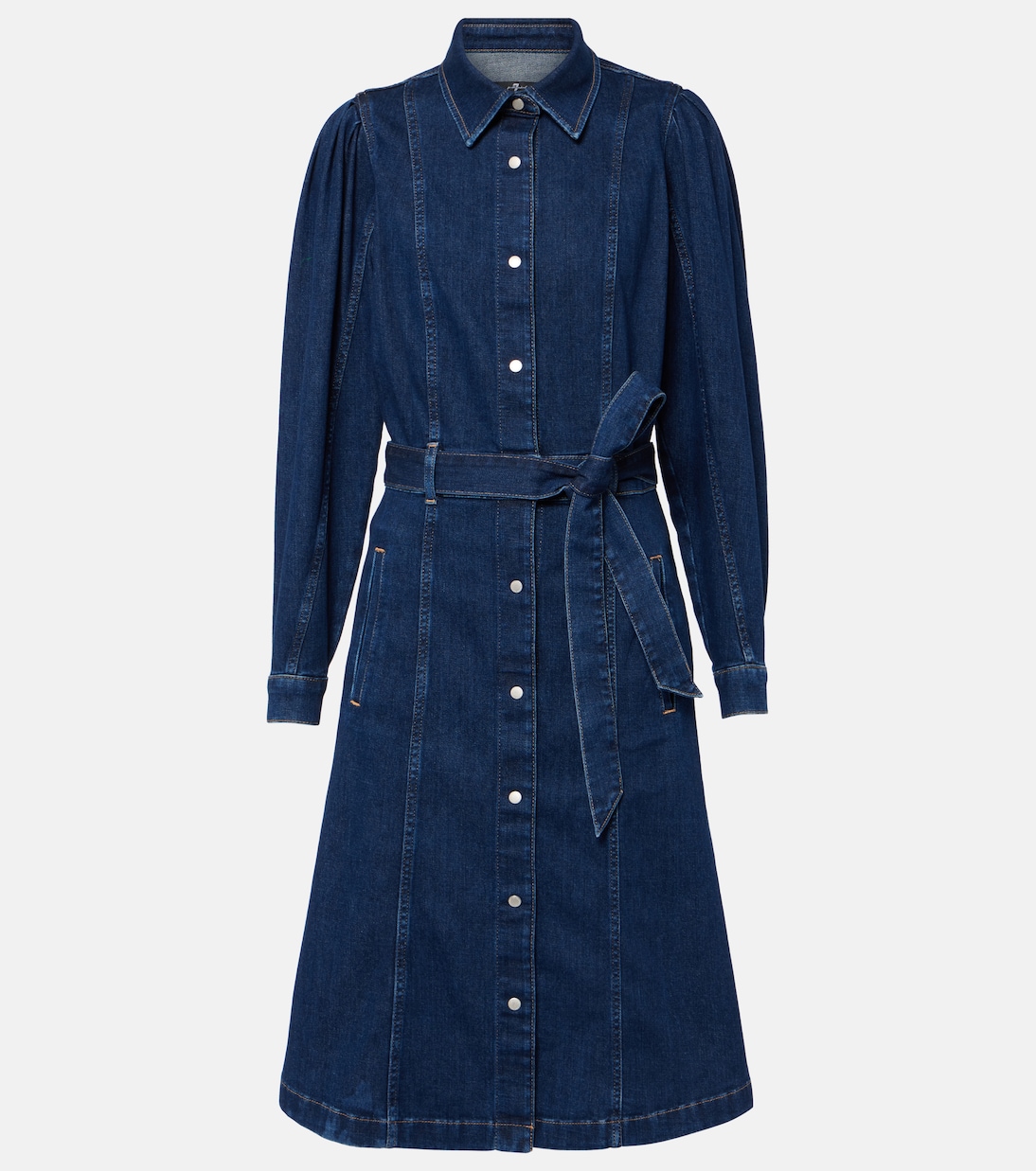 Robe midi en jean | 7 For All Mankind
