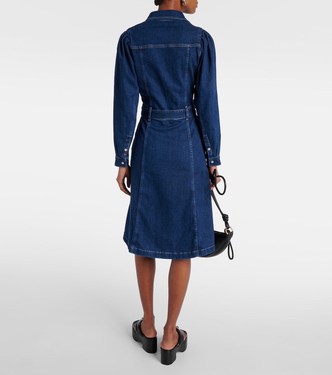 Robe midi en jean | 7 For All Mankind