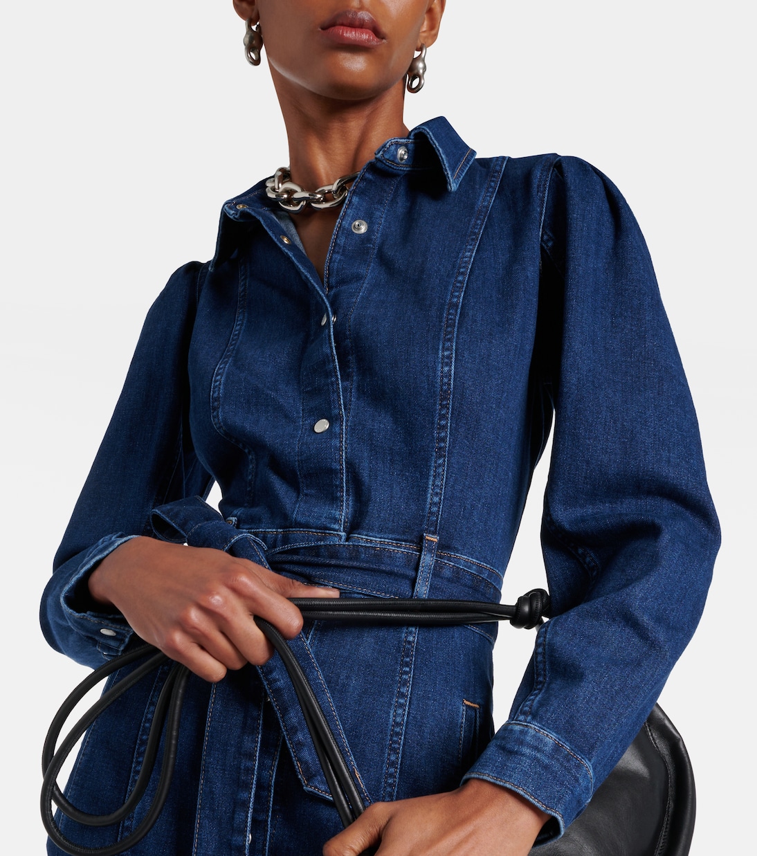 Robe midi en jean | 7 For All Mankind