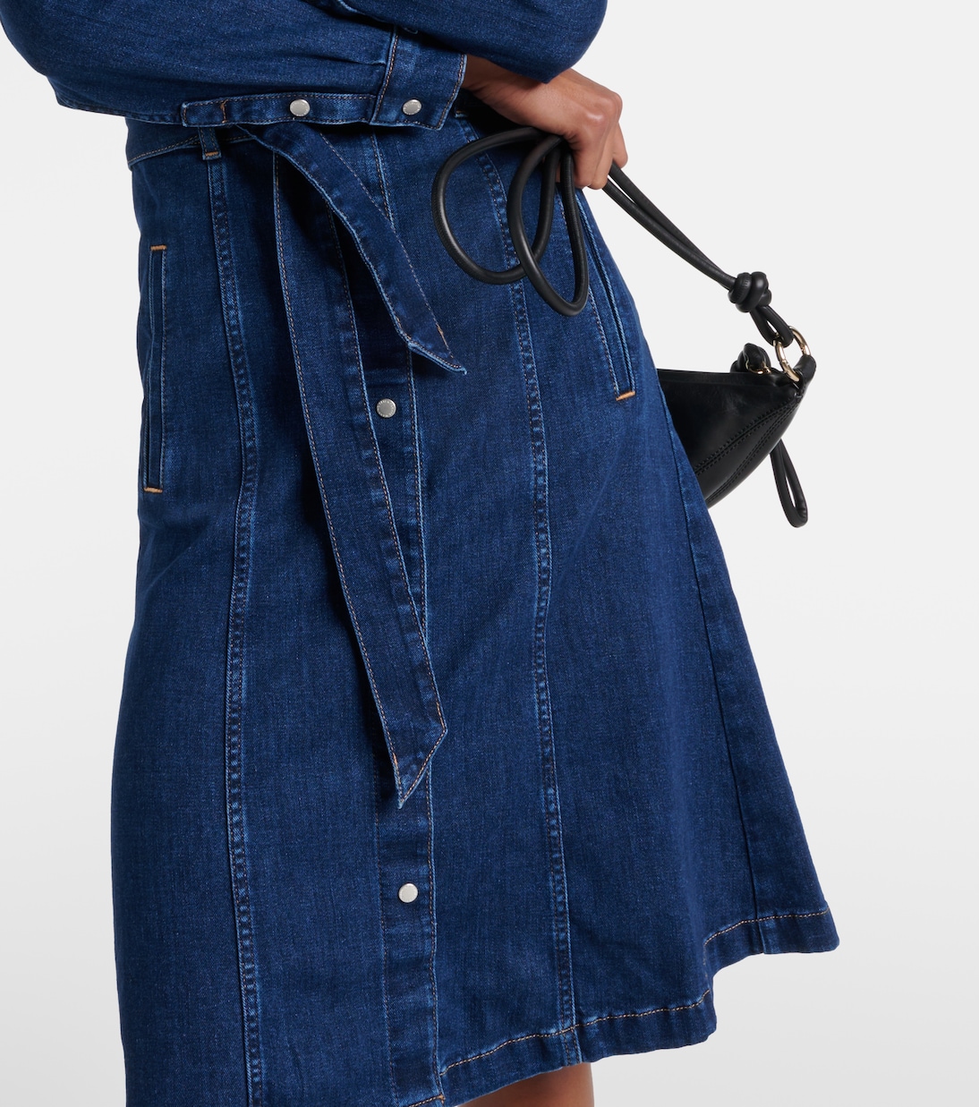 Robe midi en jean | 7 For All Mankind