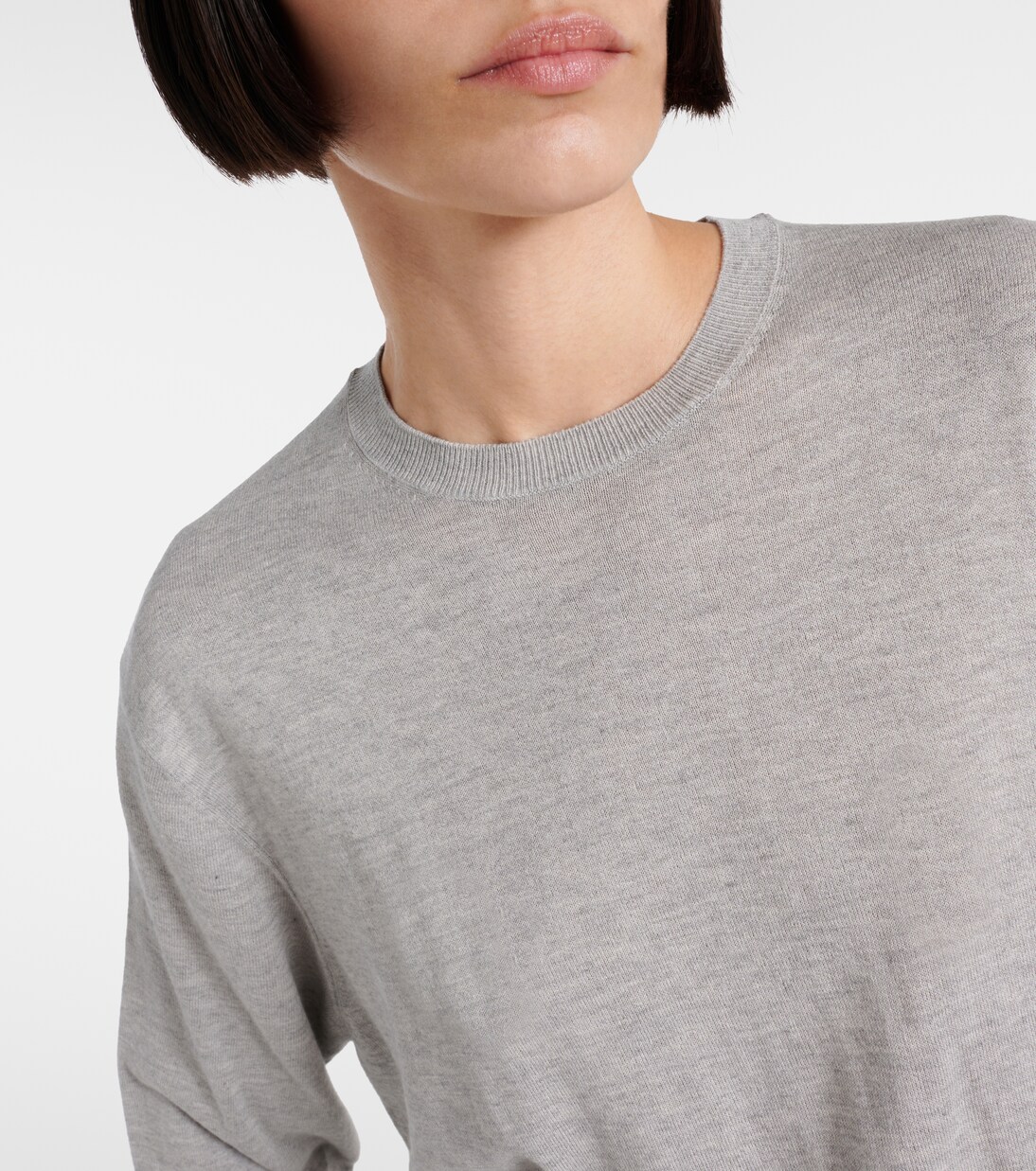 بلوفر من الحرير والكشمير المخلوط | Toteme