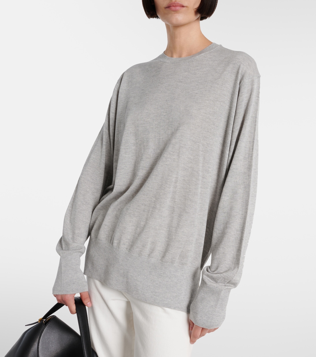 بلوفر من الحرير والكشمير المخلوط | Toteme