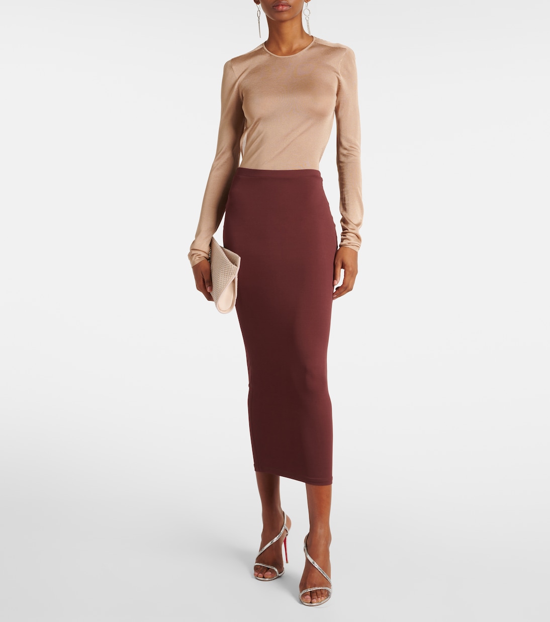 Clutch Loubitwist Small in pelle | Christian Louboutin