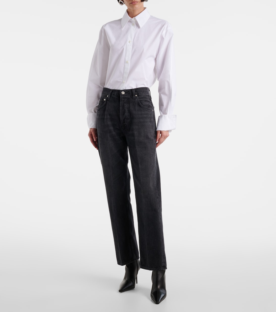 High-Rise Straight Jeans Baretta | Citizens of Humanity