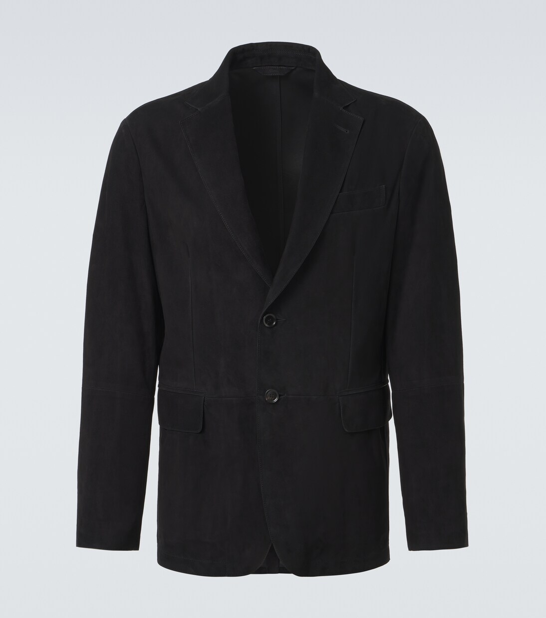 Monti single-breasted suede blazer | Brioni