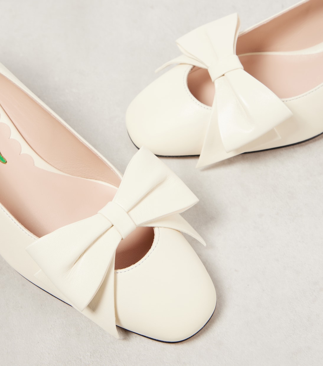 Escarpins de mariée Bowow 45 en cuir | Valentino Garavani