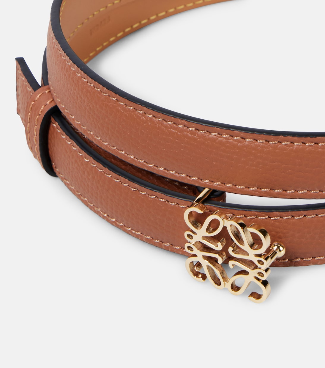 Anagram leather belt | Loewe