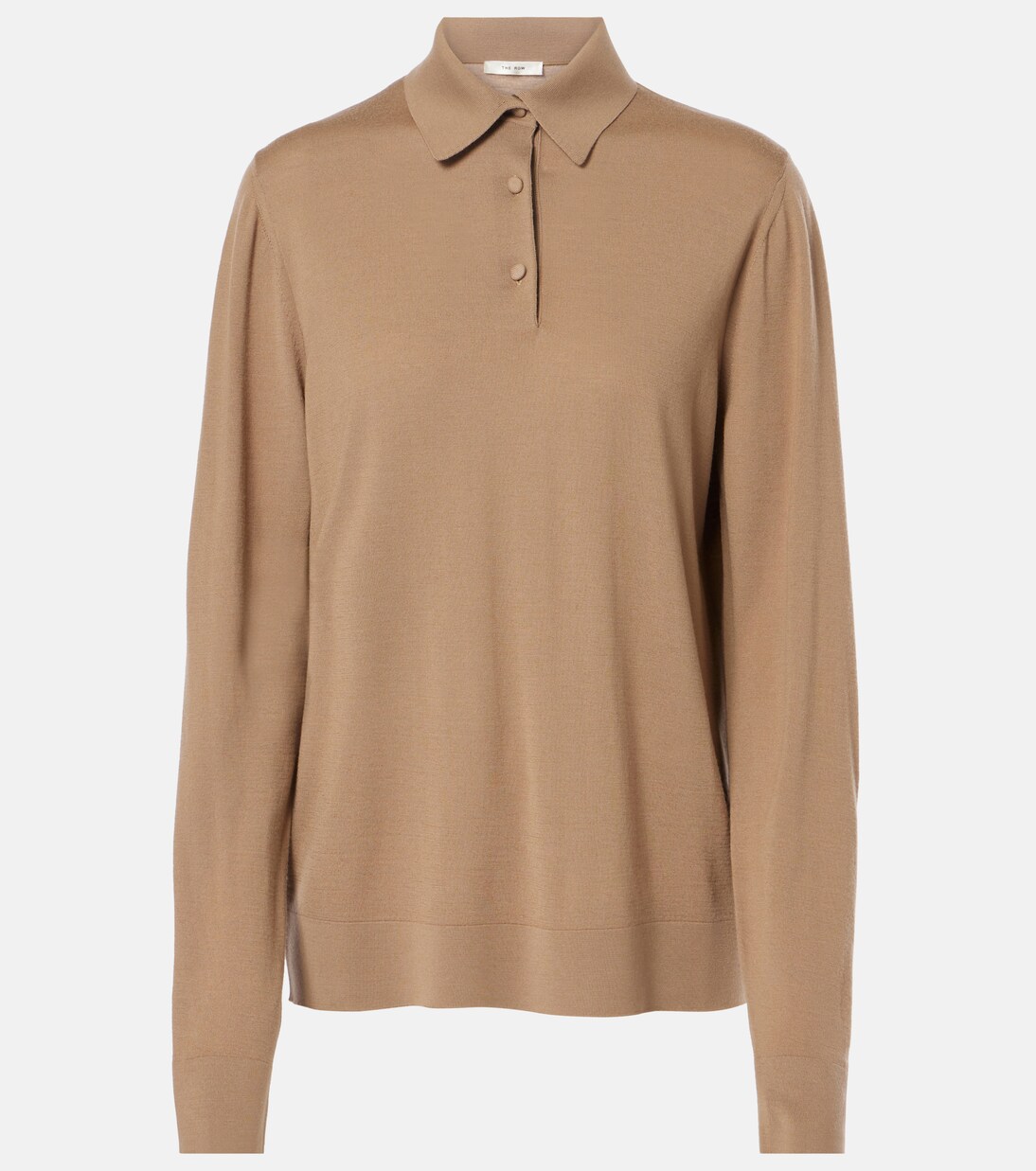 Ipanelli wool jersey polo sweater | The Row