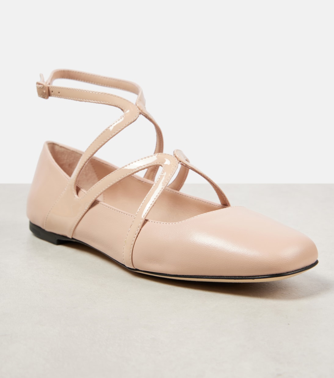 Astoria leather ballet flats | Jimmy Choo
