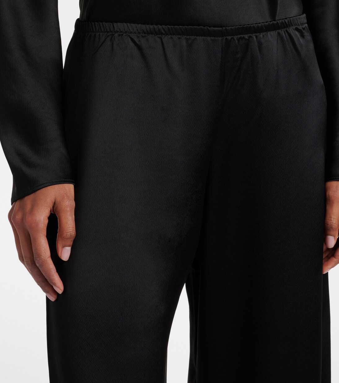 Barb high-rise wide-leg pants | Leset