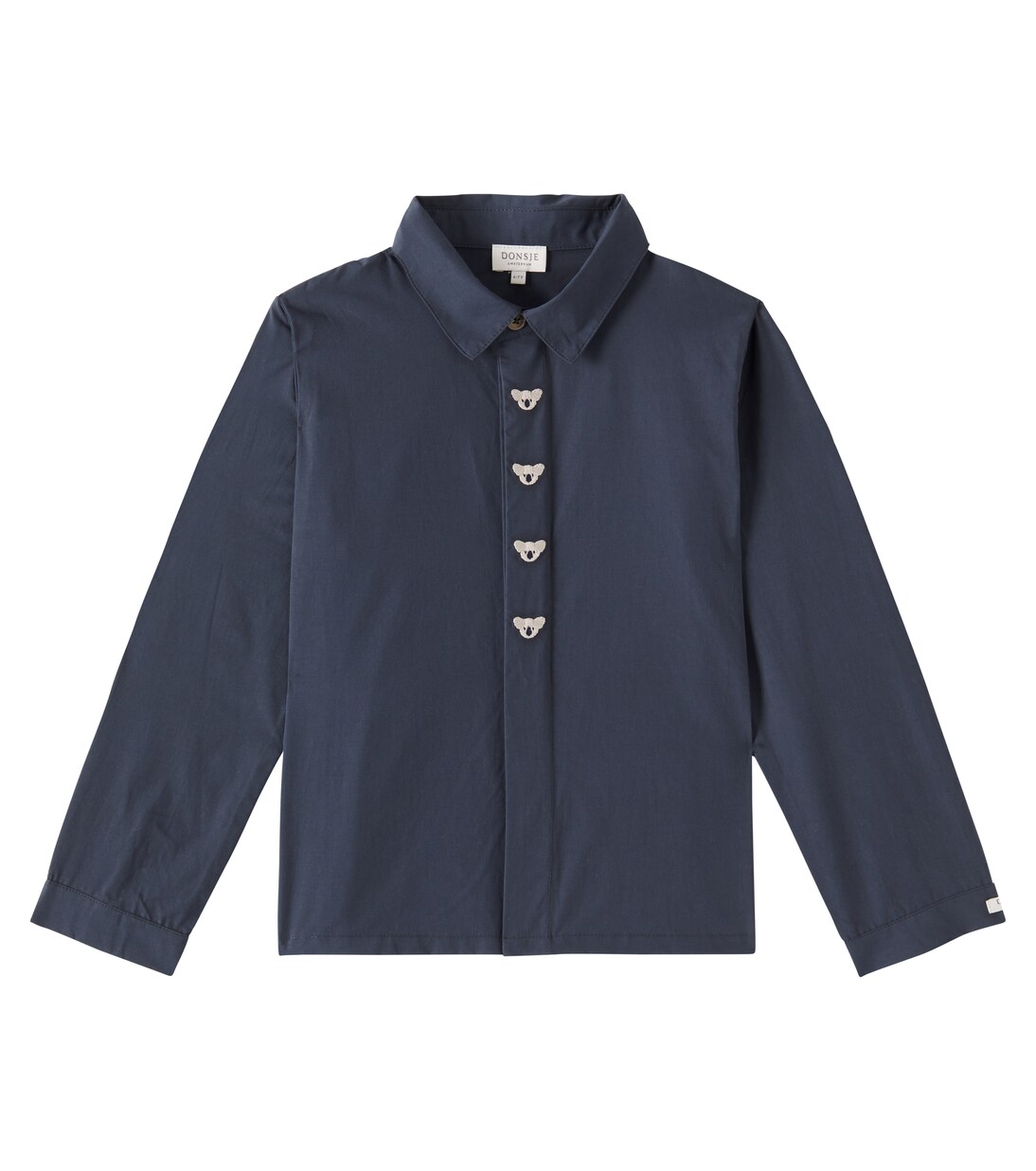 Besticktes Hemd Lauden aus Baumwolle | Donsje