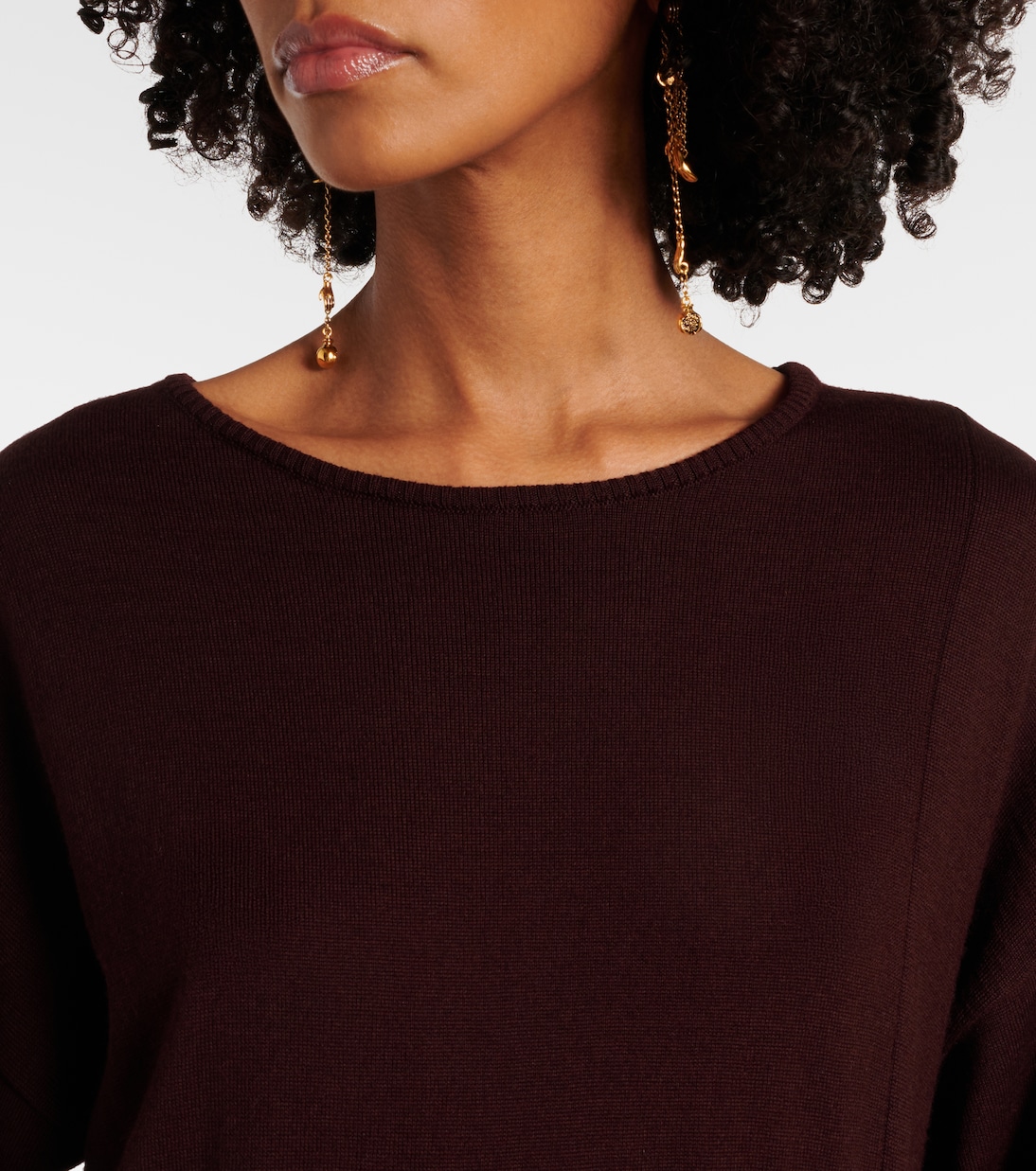 Abito lungo in maglia | Lemaire