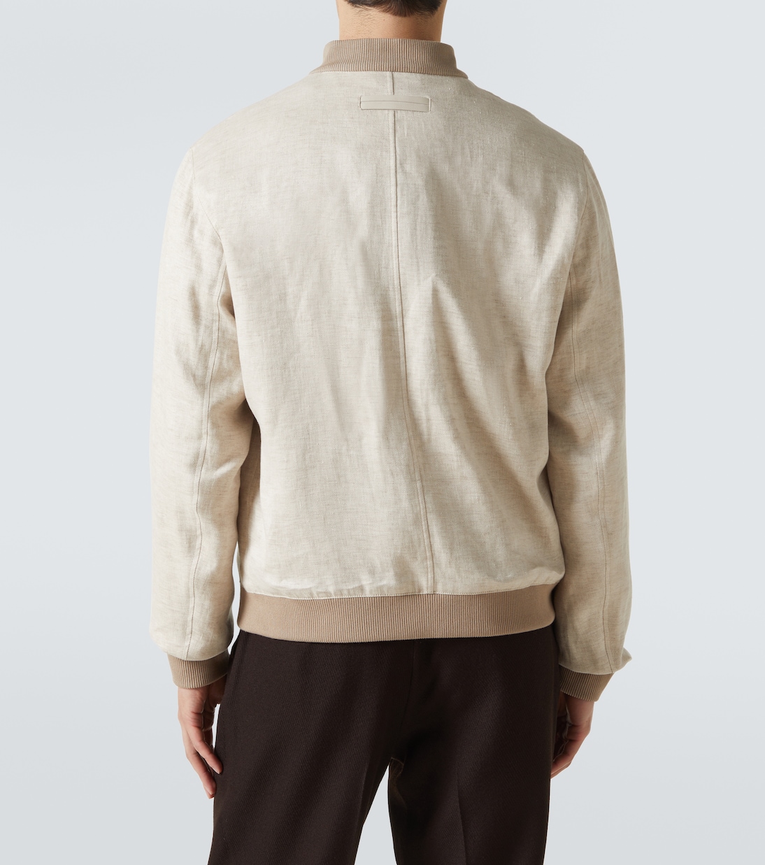Bomberjacke aus Leinen | Zegna