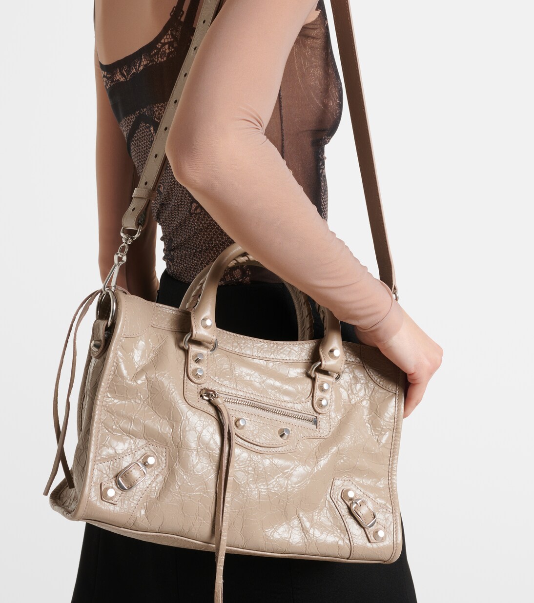 Le City Small leather tote bag | Balenciaga