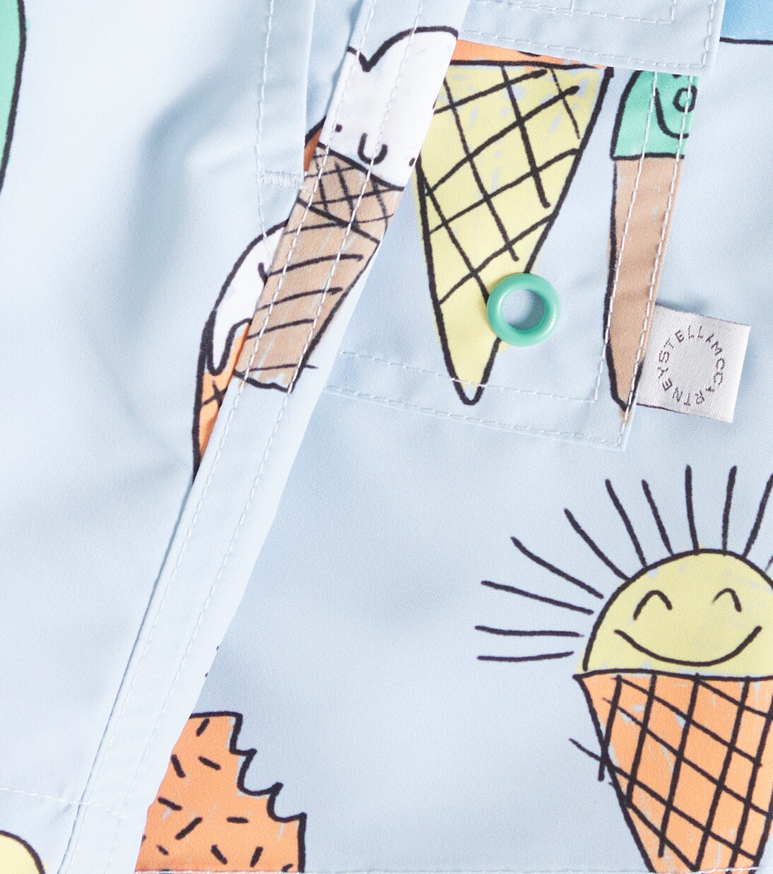 Baby printed swim trunks | Stella McCartney Kids