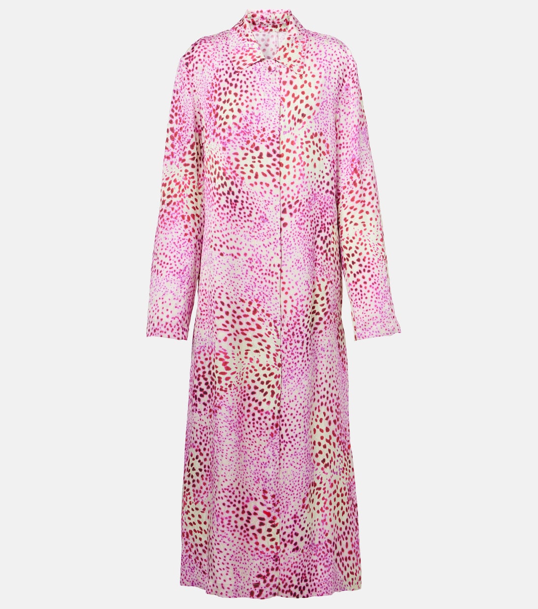 Printed jacquard coat | Dries Van Noten