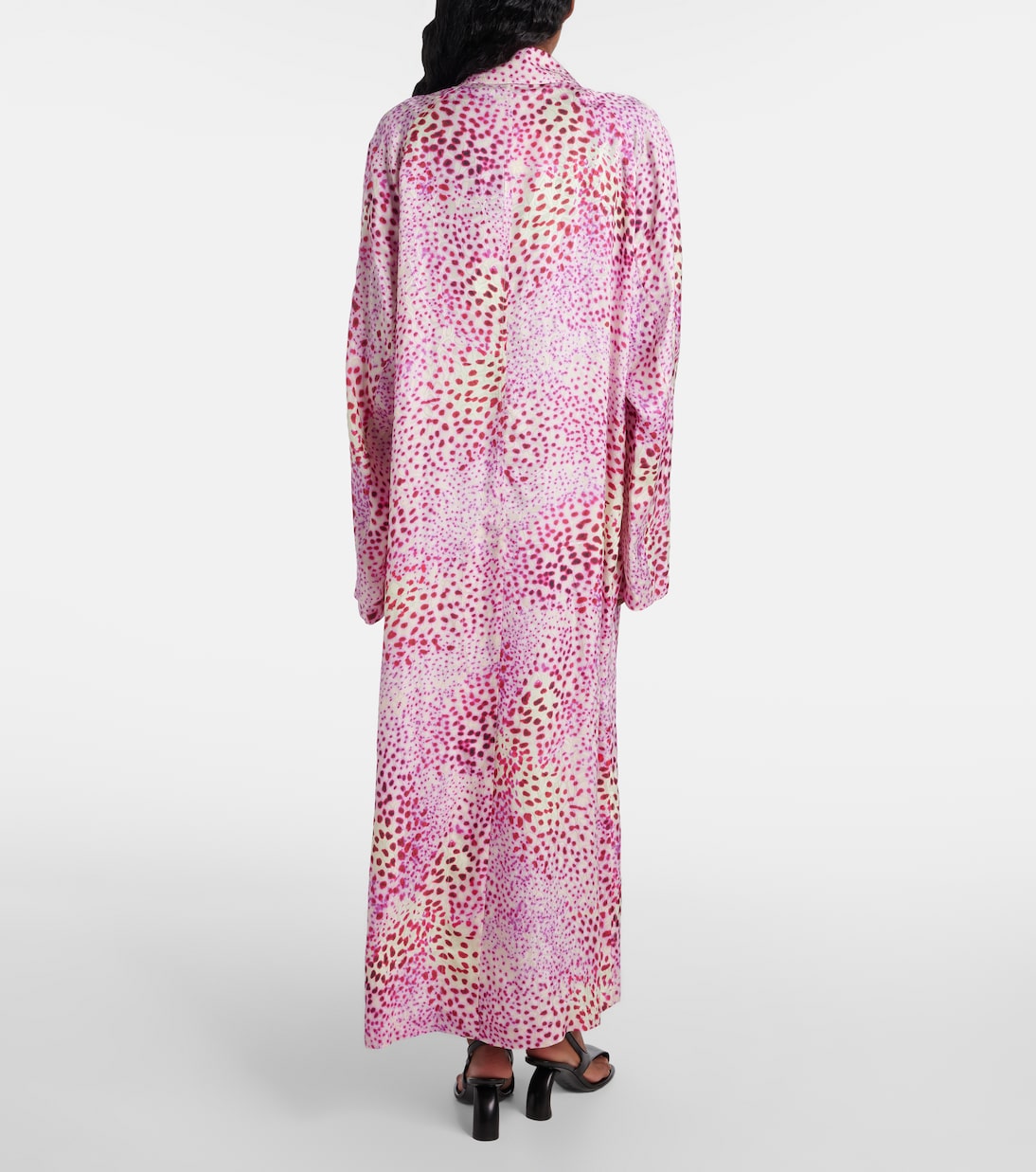 Printed jacquard coat | Dries Van Noten