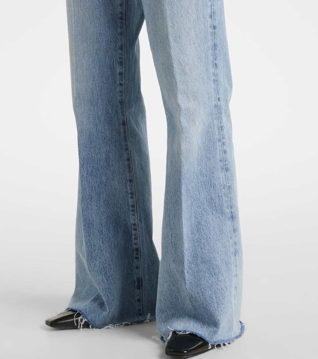 Jeans flared The Lax de tiro alto | Frame