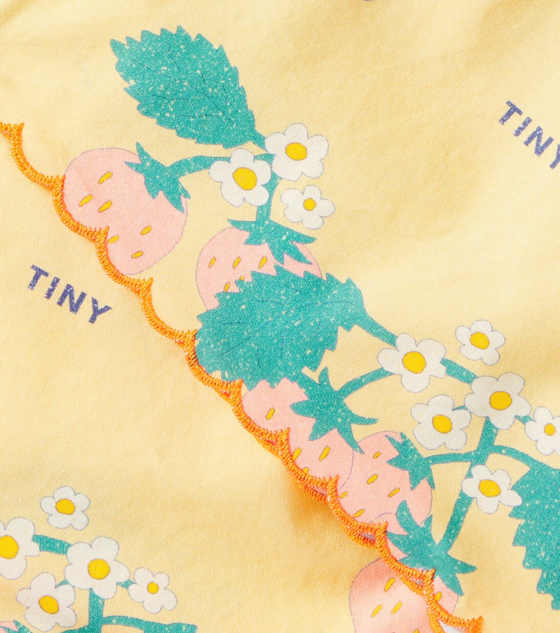 Bedruckte Shorts Strawberries aus Baumwolle | Tinycottons