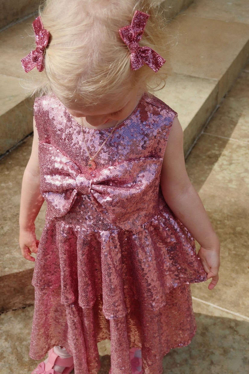 Rosie sequined ruffled dress | Konges Sløjd