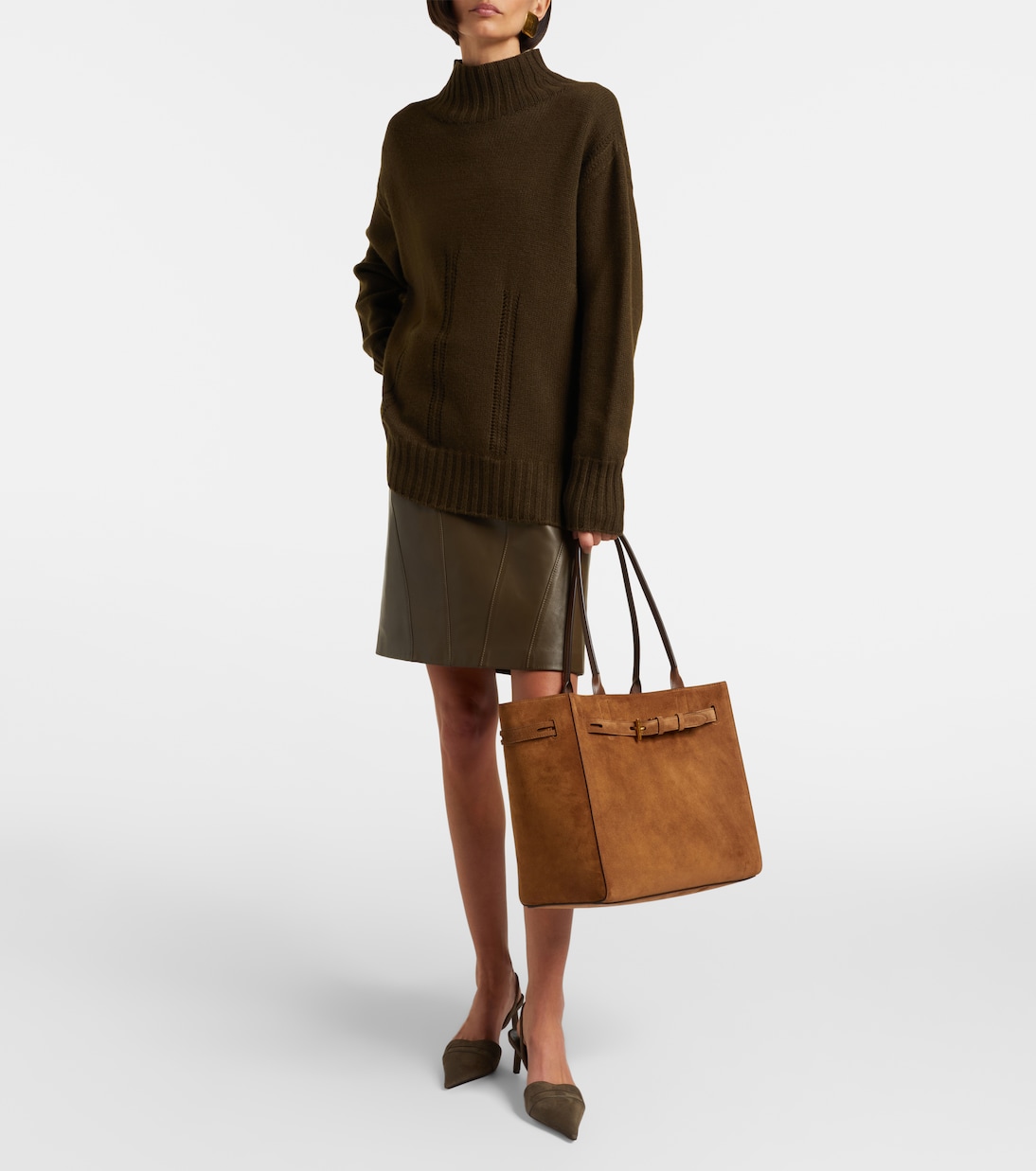 Borsa Audrey Medium in suede | Tom Ford