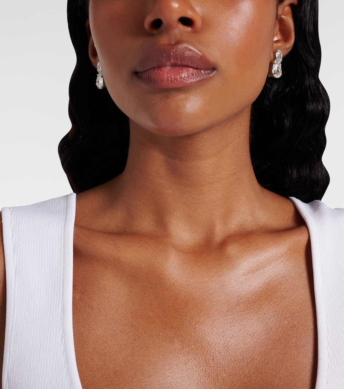 Orecchini Nadia con cristalli | Jennifer Behr
