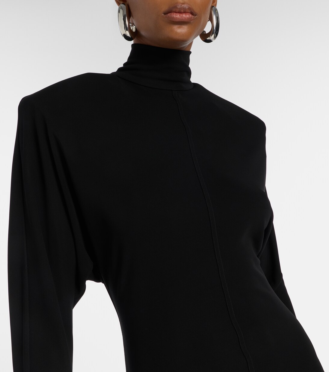 Robe longue en crêpe | Stella McCartney