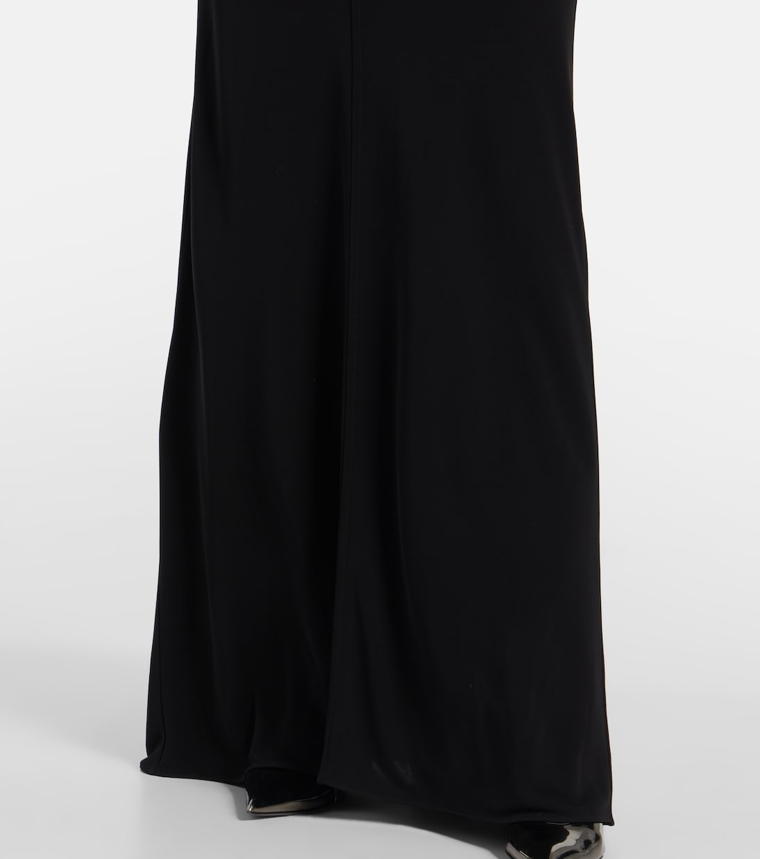 Robe longue en crêpe | Stella McCartney