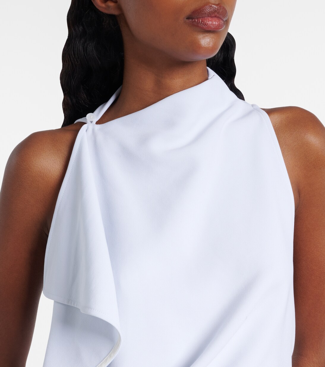 Robe longue Devyn en crêpe | Proenza Schouler