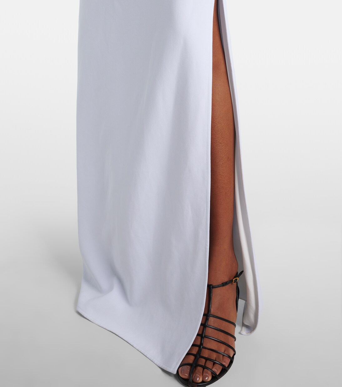 Robe longue Devyn en crêpe | Proenza Schouler