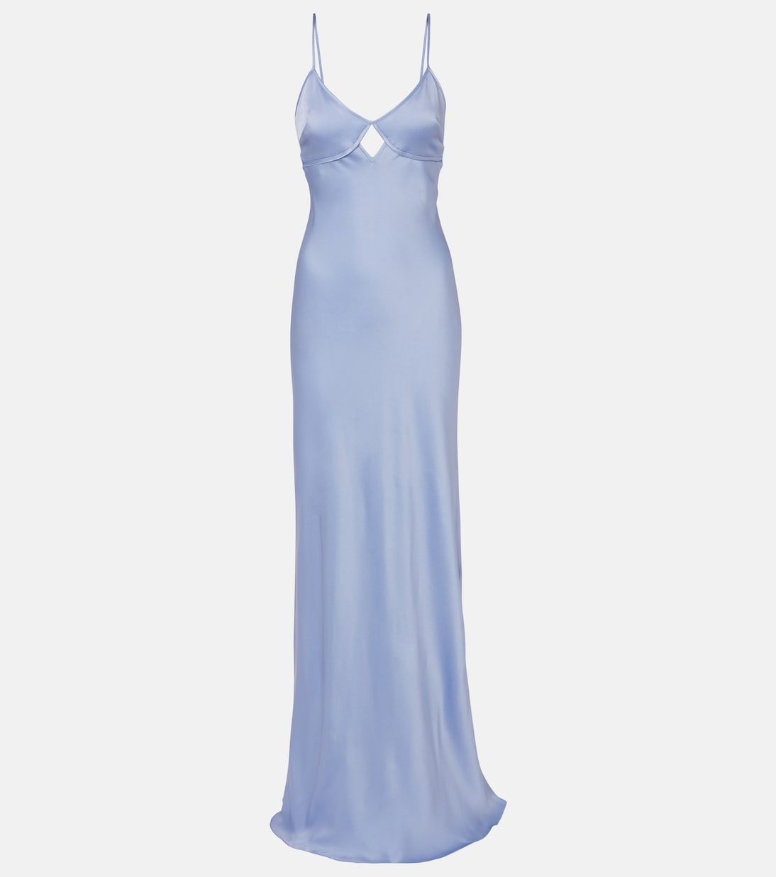Cutout satin gown | Victoria Beckham