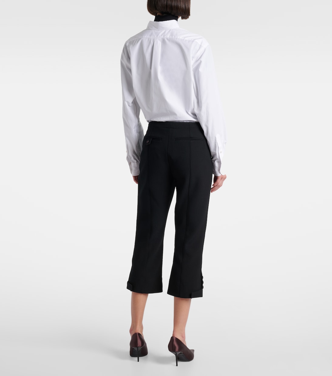 Caprihose aus Baumwolle | Victoria Beckham