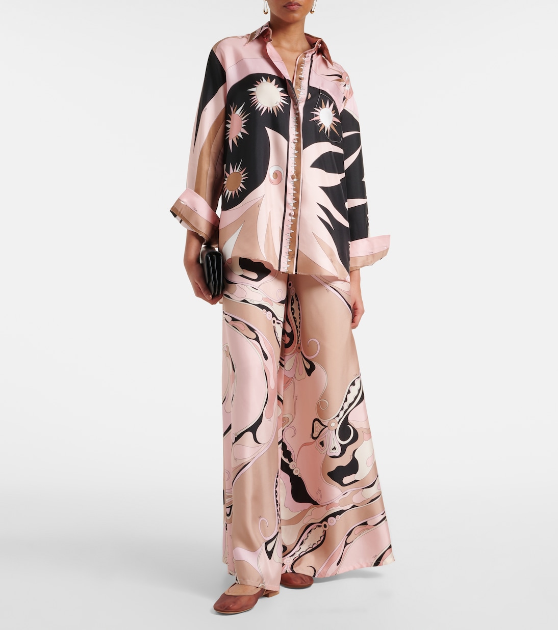 Organza slingback flats | Gianvito Rossi