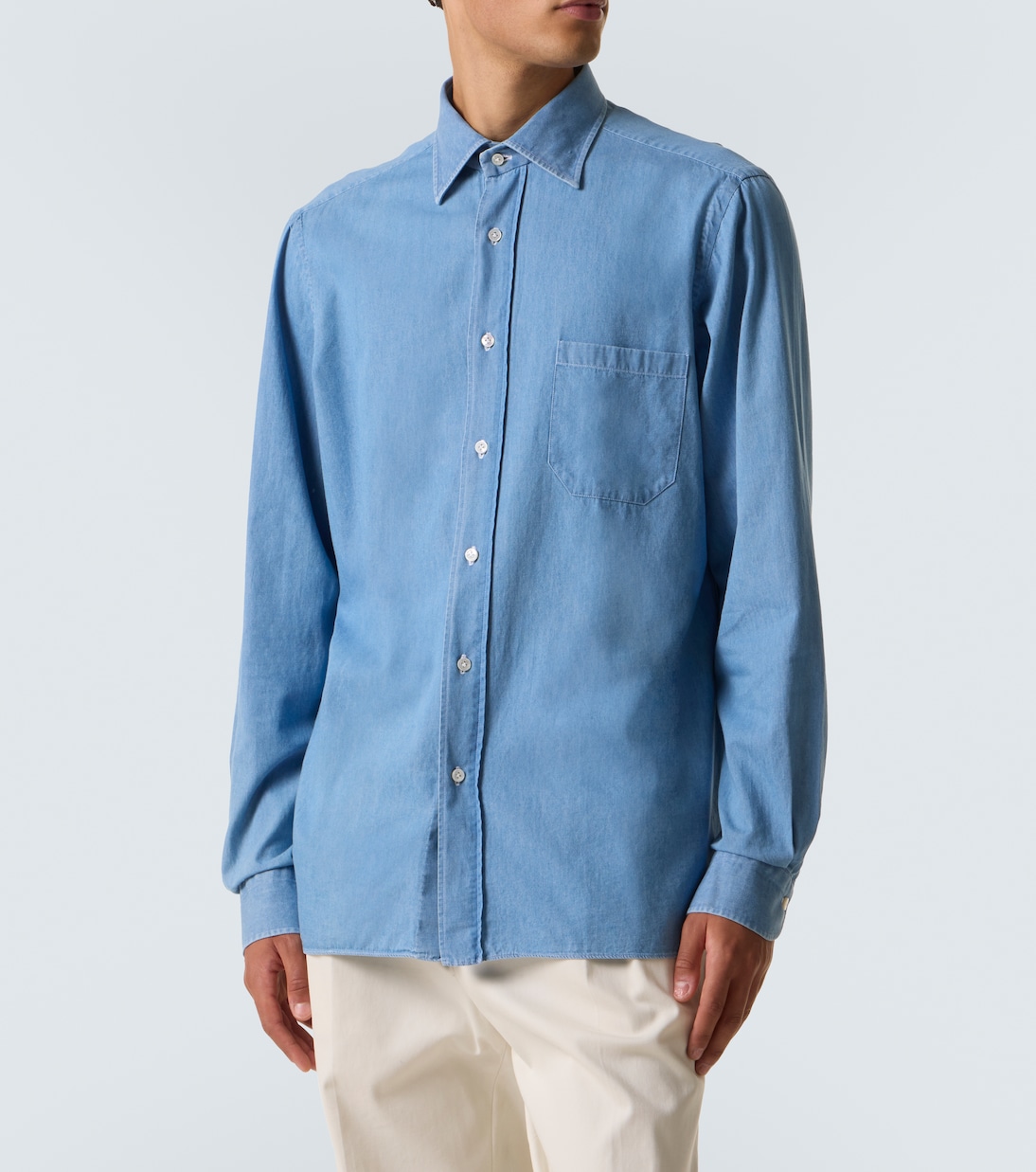 Denim shirt | Rubinacci