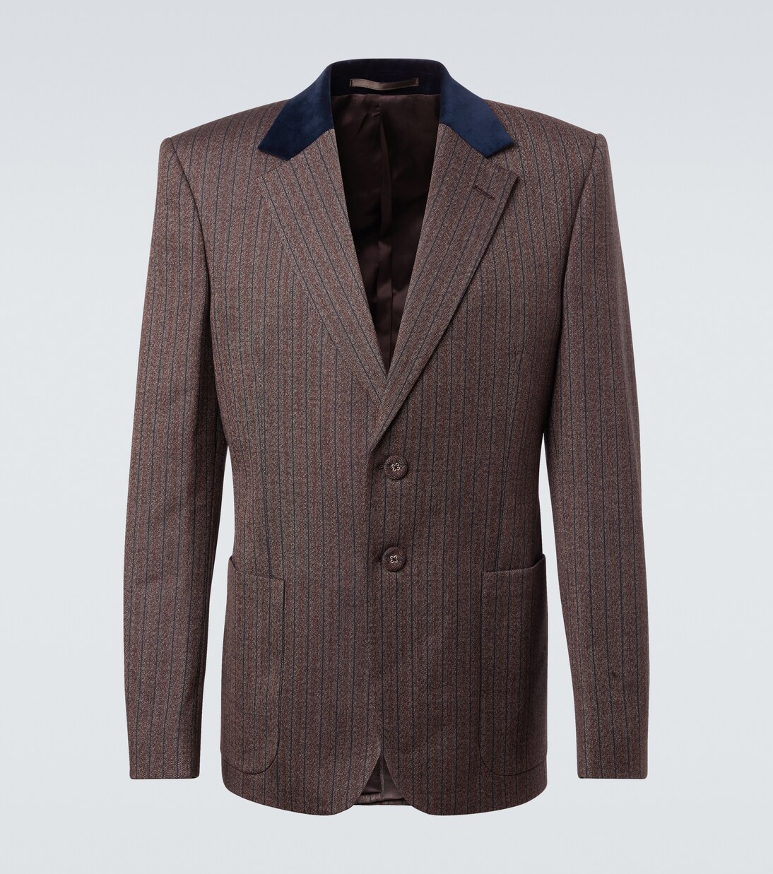 Alto pinstripe wool-blend blazer | Wales Bonner