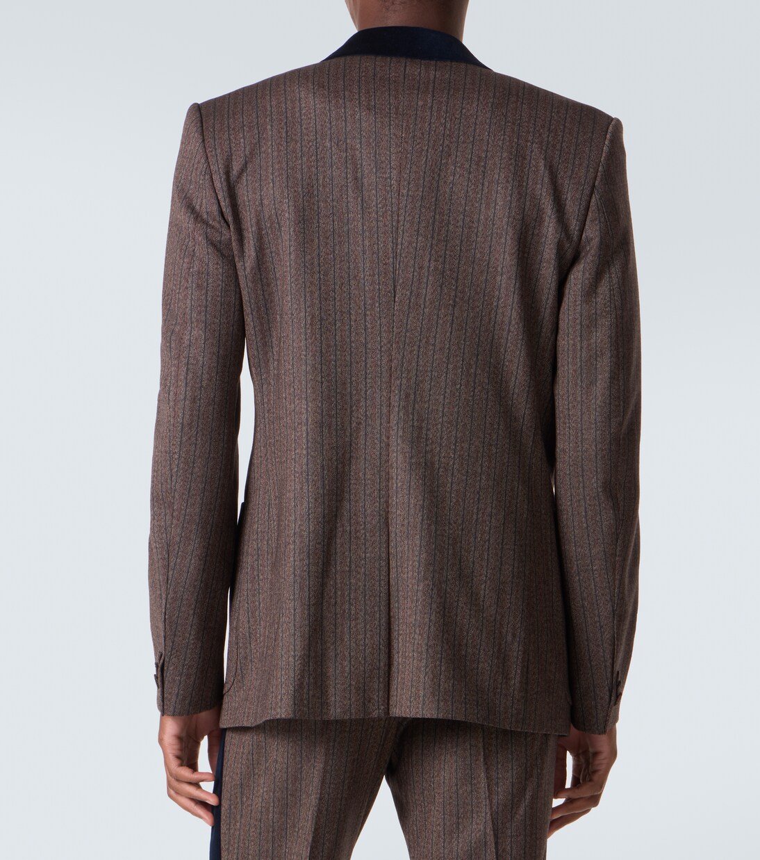Alto pinstripe wool-blend blazer | Wales Bonner