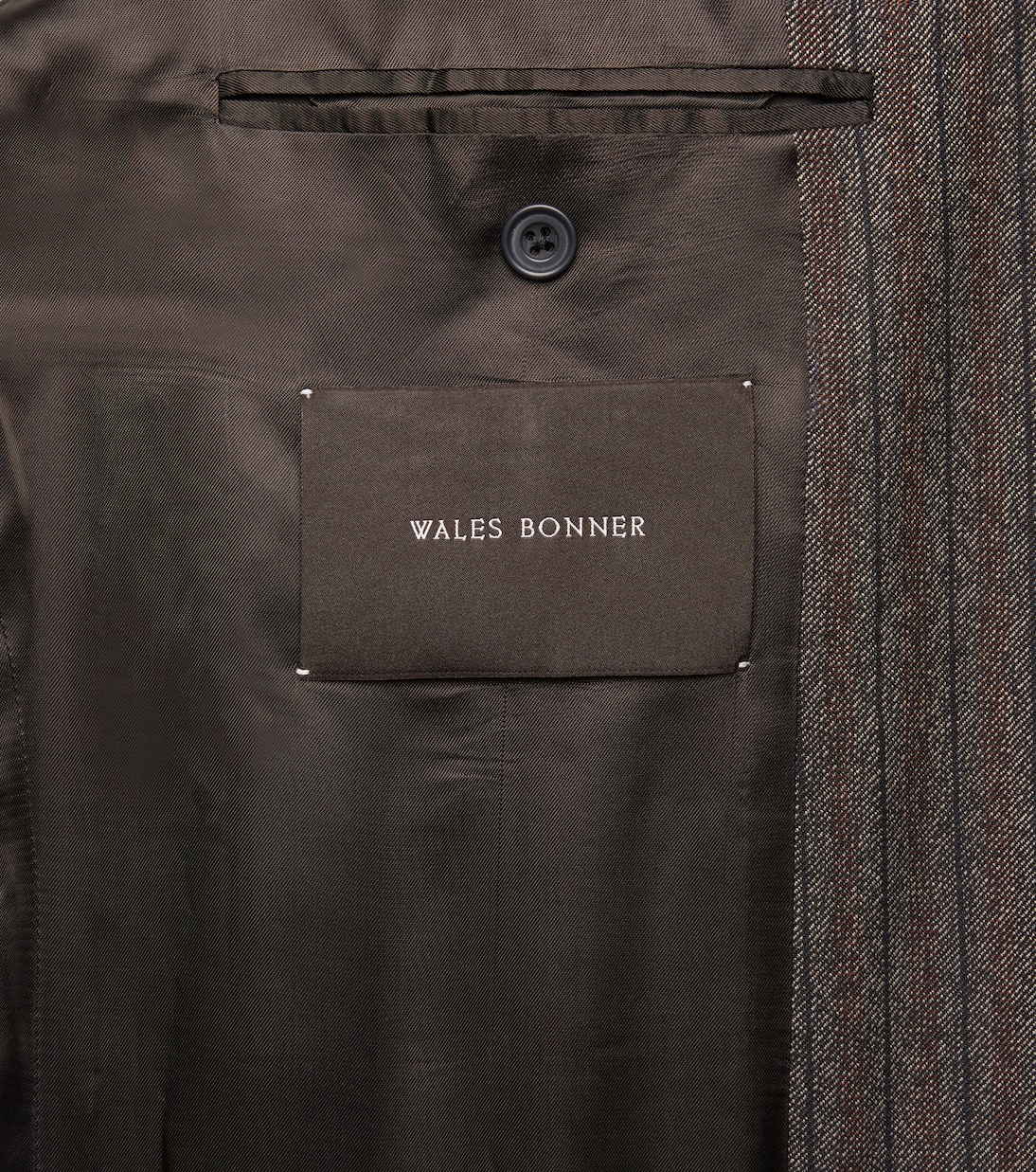 Alto pinstripe wool-blend blazer | Wales Bonner