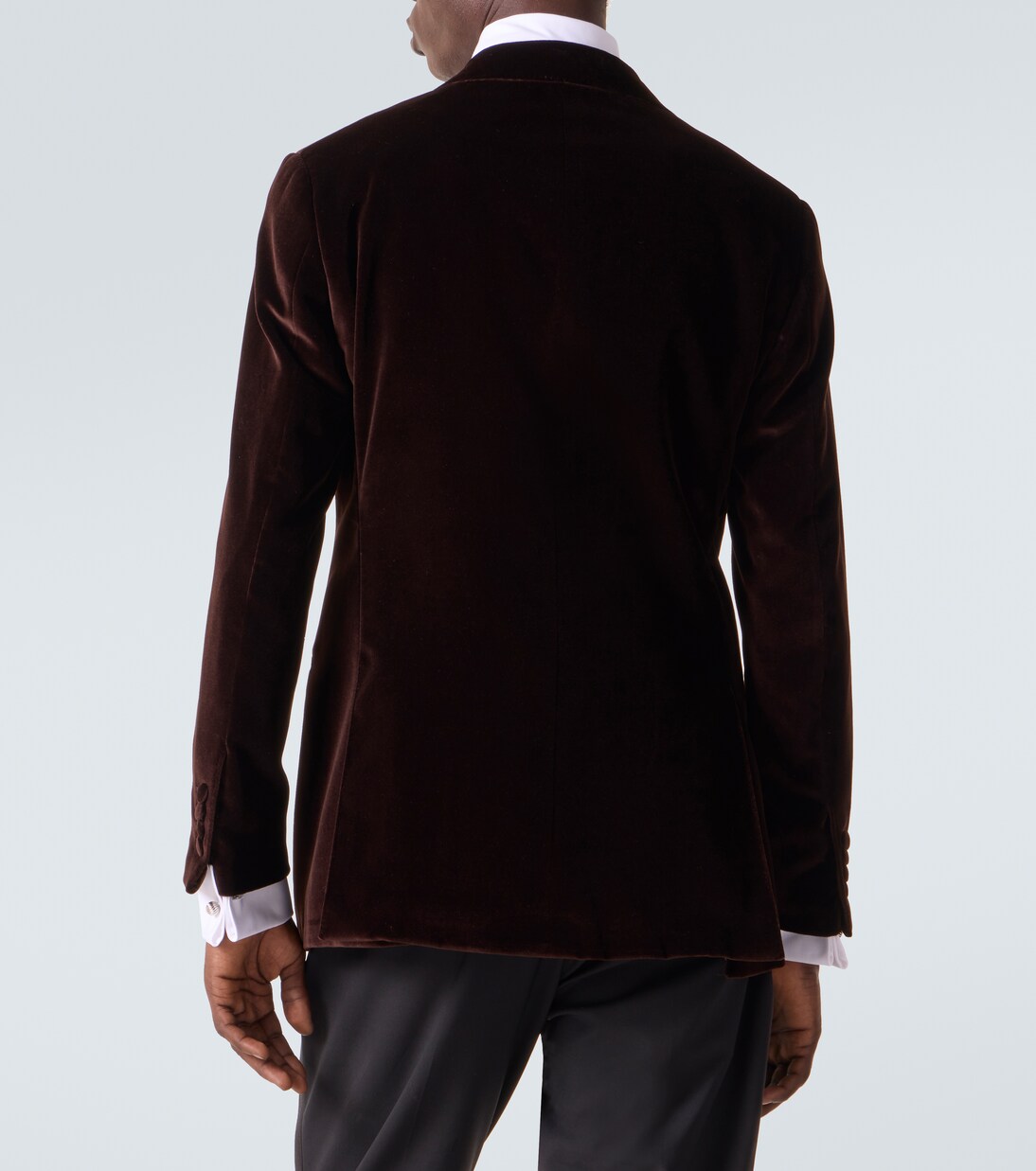 Cotton velvet blazer | Thom Sweeney