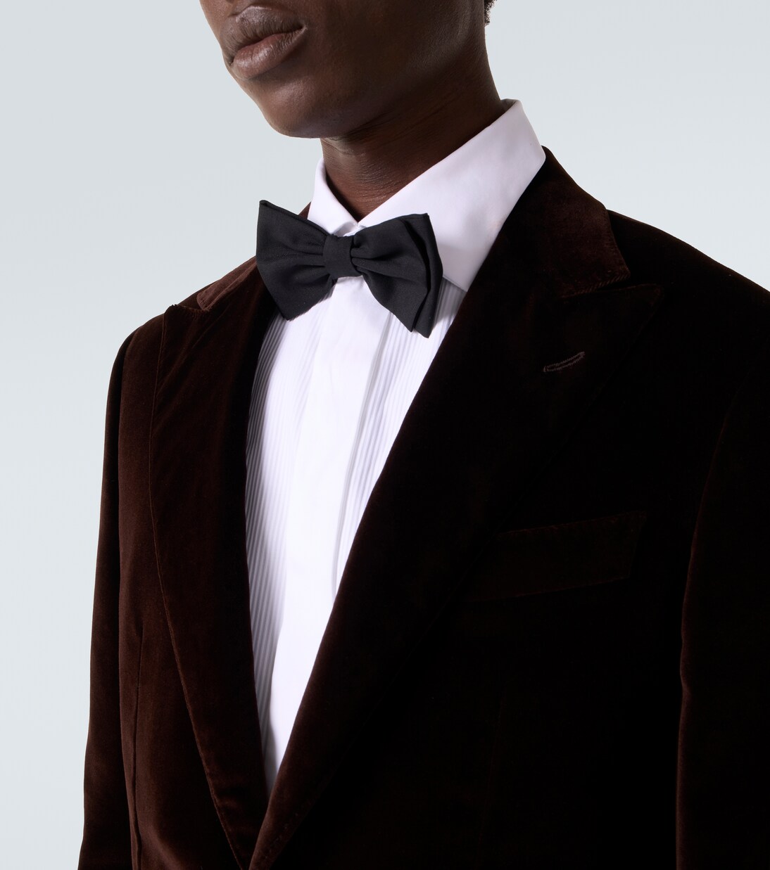 Cotton velvet blazer | Thom Sweeney