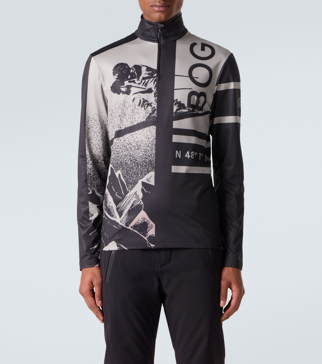 Verti printed ski top | Bogner