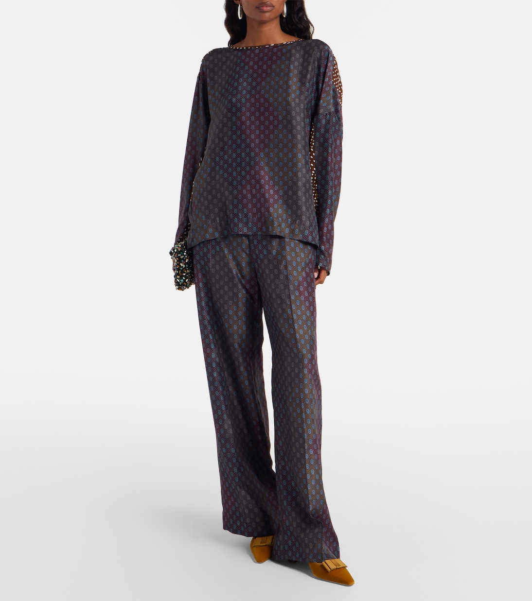 Pumps Reador 50 aus Samt | Manolo Blahnik