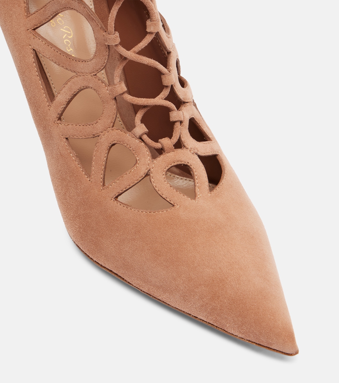 Pointy 95 suede pumps | Gianvito Rossi