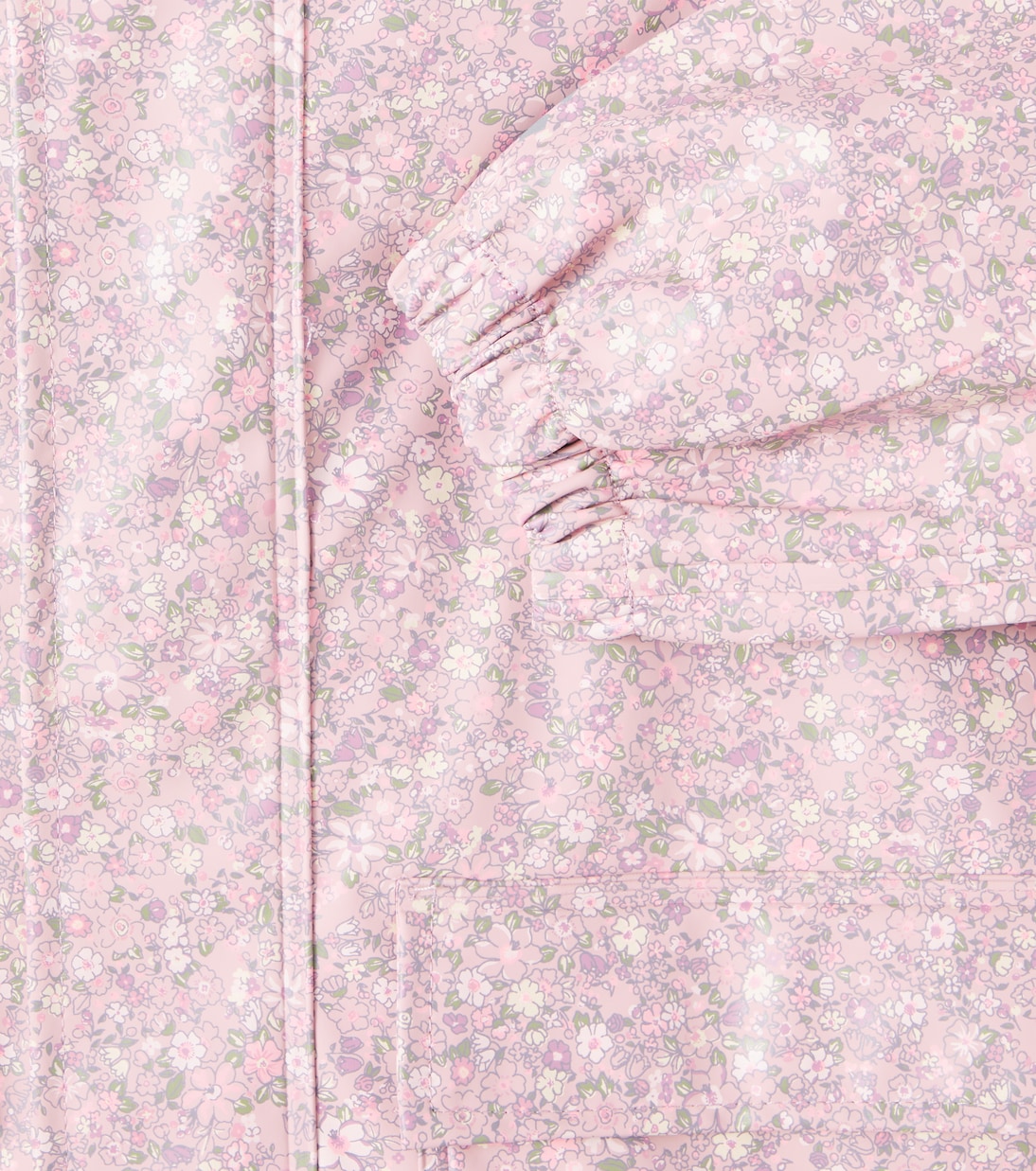 Veste imperméable Ollo à fleurs  | Wheat