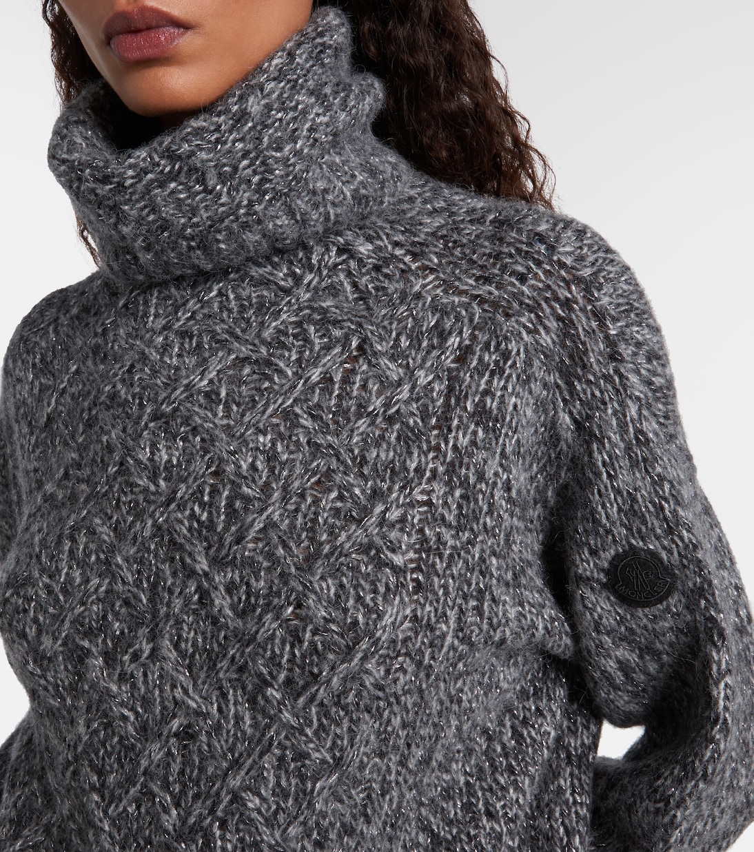 Alpaca-blend turtleneck sweater | Moncler