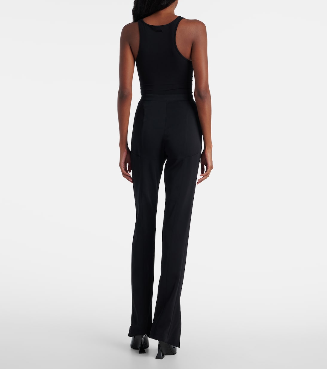 High-rise flared pants | Mugler